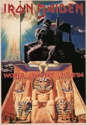 Iron Maiden - World Slavery Tour '84 Postcard