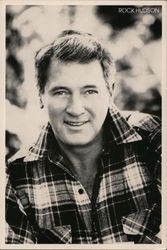 Rock Hudson, Beverly Hills 1980 Postcard