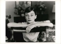 Audrey Hepburn, 1955 Actresses Postcard Postcard Postcard