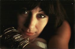 Angelica Huston, Studio City California, 1990 Postcard