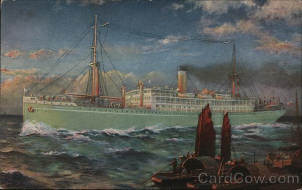 Pacific Mail Steamship Company Venezuela Boats, Ships