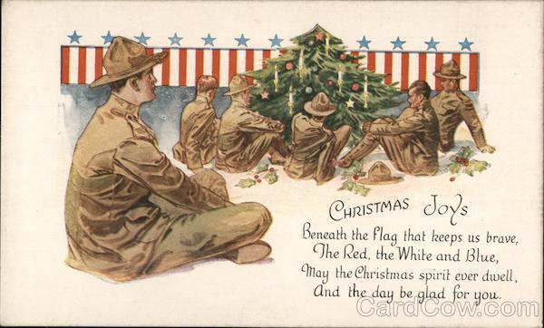 Soldiers at Christmas