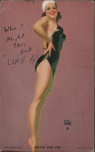 Watch This One Earl Moran Swimsuits & Pinup