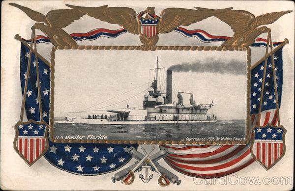 US Monitor Florida Battleships