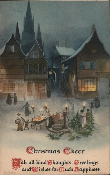 Christmas Cheer with All Kind Thoughts, Greetings and Wishes for Much Happiness