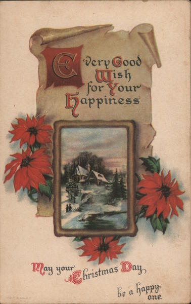 Christmas Scene Ellen Clapsaddle