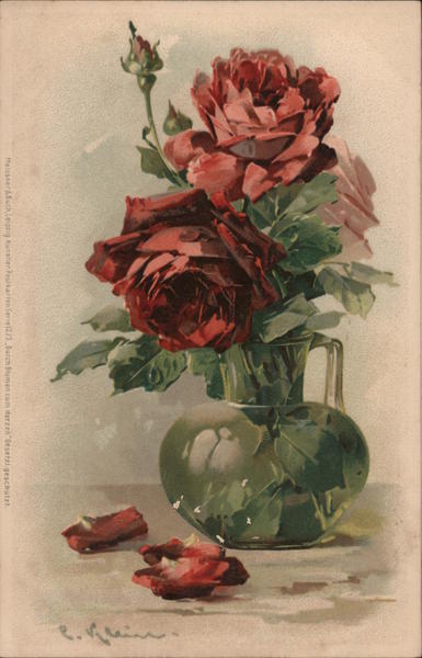 Roses in Vase, Catherine Klein C. Klein