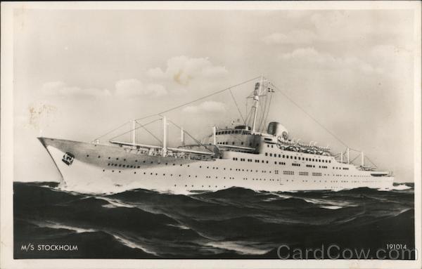 M/S Stockholm - Ship on water Boats, Ships