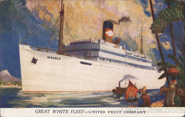Great White Fleet - United Fruit Company Boats, Ships