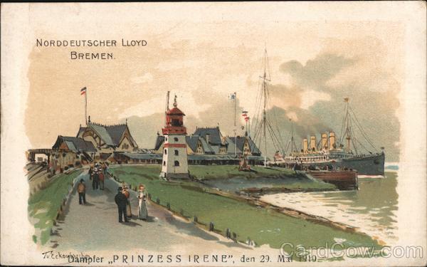 Prinzess Irene, Norddeutscher Lloyd Bremen Themistokles von Eckenbrecher