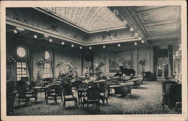 Lounge Area, Norddeutscher Lloyd Bremen, D. Columbus