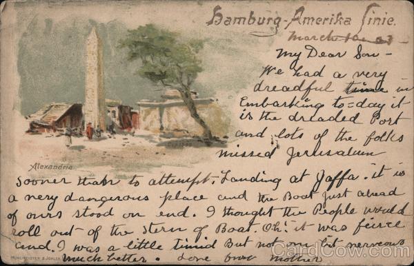 Hamburg-AmericaLine Alexandria Boats, Ships