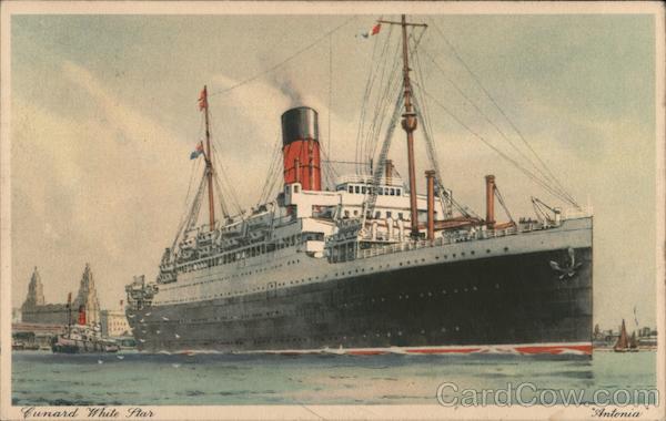 Cunard White Star Steamer Steamers