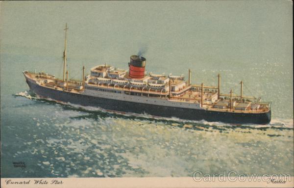 Cunard White Star: Media Steamers