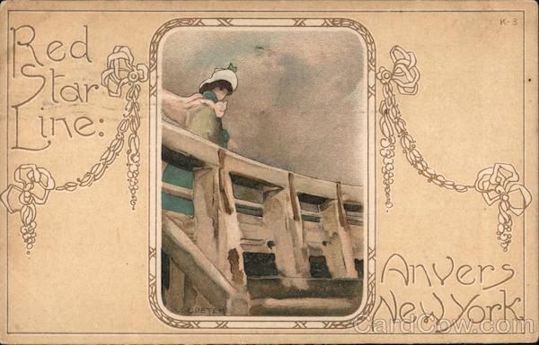 Red Star Line: Anvers, New York