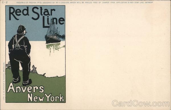 Red Star Line: Anvers - New York