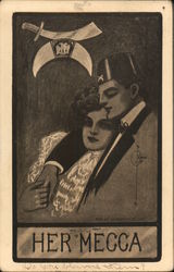 Her Mecca Postcard