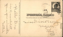 Blank postal card Postcard