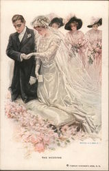 Wedding Marriage & Wedding Postcard