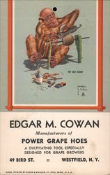 Power Grape Hoes Postcard