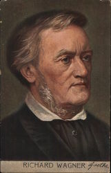 Richard Wagner Postcard