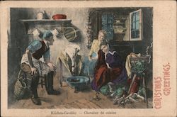 Kuchen Cavalier - Chevalier de cuisine Postcard