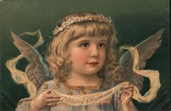 Christmas Angel: A Merry Christmas Postcard