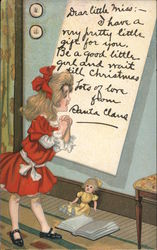 A Letter from Santa Postcard