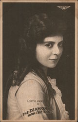 Lottie Pickford In The Diamond From The Sky Photograph Postcard