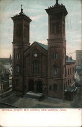 Federal Street, M.E. Church Postcard