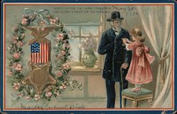 "Wreaths For The Living Conqueror, And Glory's Meed For The Postcard