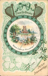 Erin Go Bragh, Irish Inspiration, Ross Castle-Killarney Postcard
