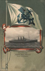 Nautical Flags Postcard