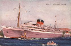 R.M.M.V. Athlone Castle Postcard