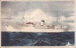 m/S Saga Postcard