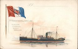 P. Henderson & Co.'s Line Postcard