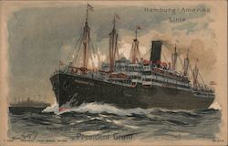 Hamburg-Amerika Linie Postcard