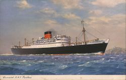 R.M.S. Parthia Postcard