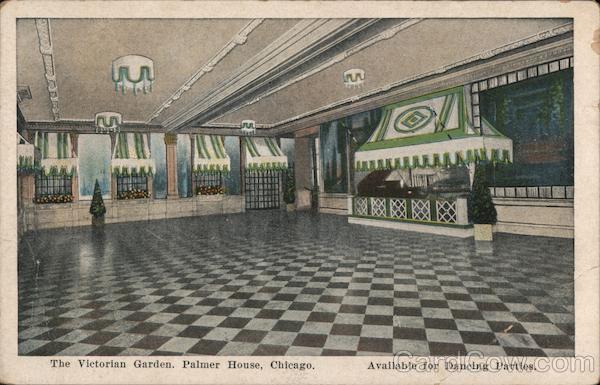 The Victorian Garden, Palmer House - Available for Dancing Parties Chicago Illinois