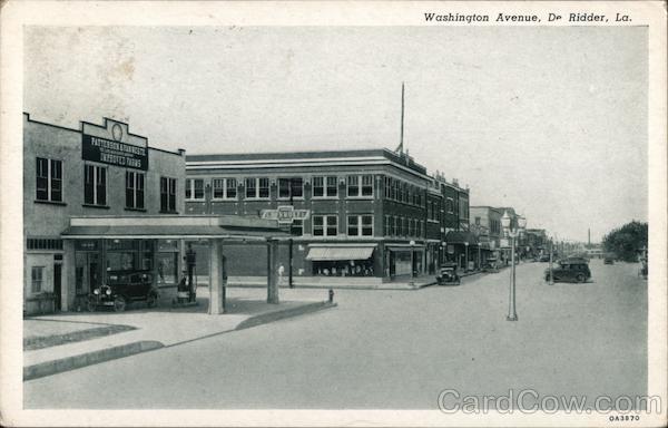 Washington Avenue DeRidder Louisiana