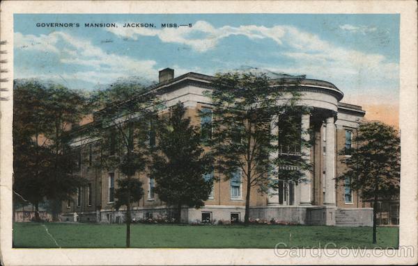Governor's Mansion Jackson Mississippi