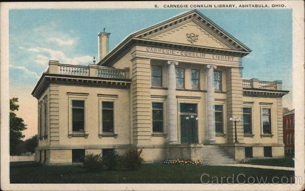 Carnegie Conklin Library Ashtabula Ohio