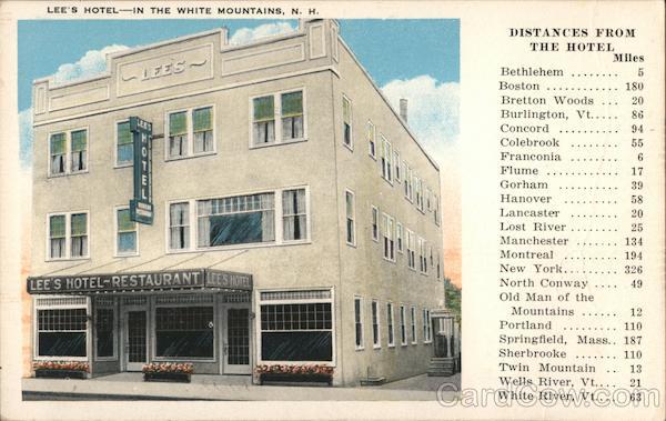 Lee's Hotel Littleton New Hampshire