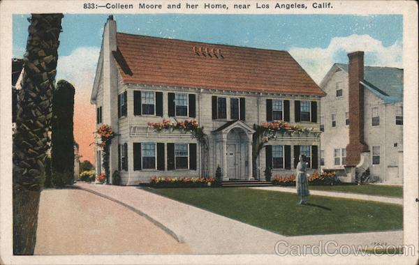 Colleen Moore and her Home Los Angeles California