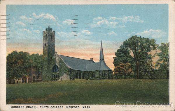 Goddard Chapel, Tufts College Medford Massachusetts