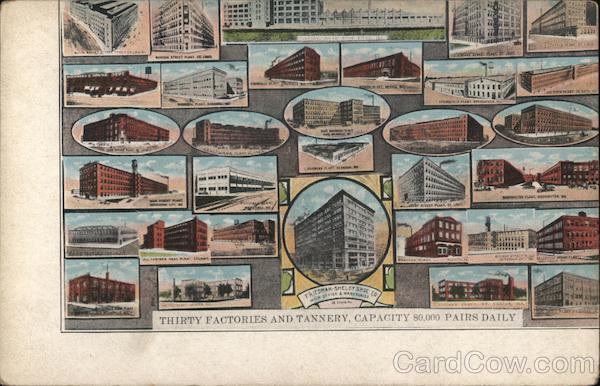 Friedman-Shelby Shoe Co. Thirty Factories and Tannery, Capacity 80,000 Pairs Daily St. Louis Missouri
