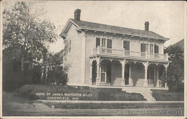 Home of James Whitcomb Riley Greenfield Indiana