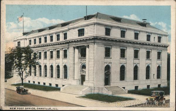 New Post Office Danville Illinois