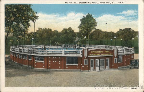 Municipal Swimming Pool Rutland Vermont