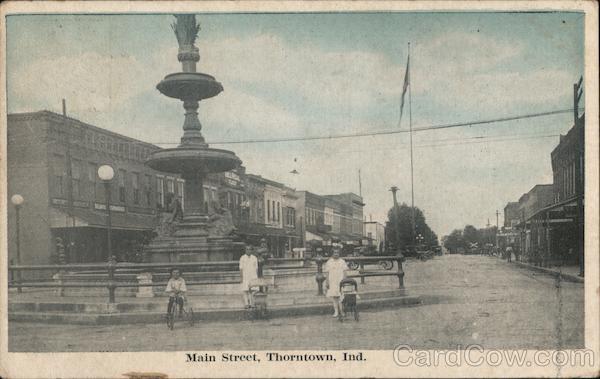 Main Street Thorntown Indiana